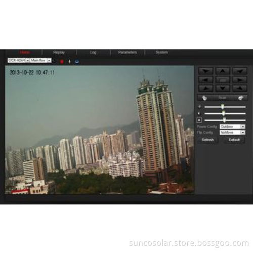 Network webcam with IR-cut, supports automatic capture